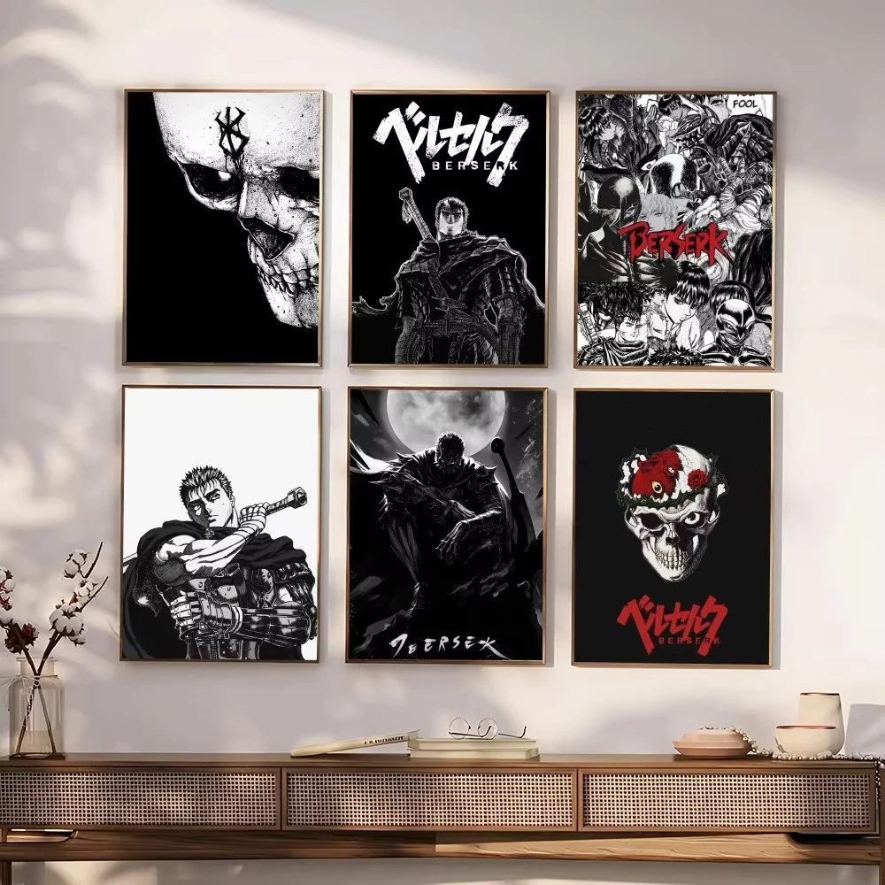 Home Bar And Restaurant - Affiche imprimée sur toile Anime B-berserk,