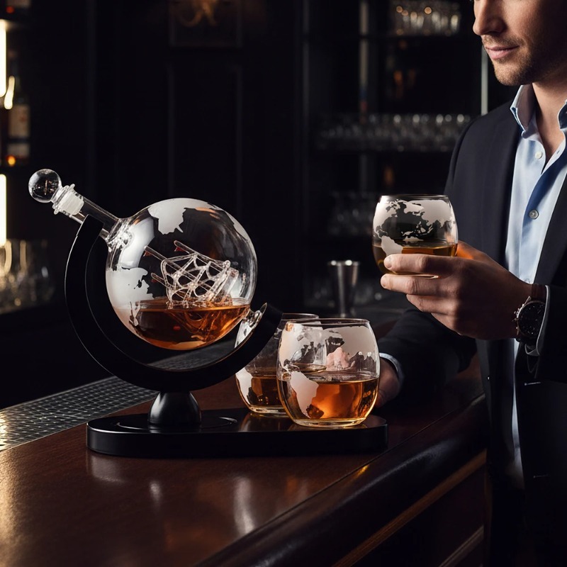 Ensemble décanteur globe créat - Decanter Globe Set avis et prix