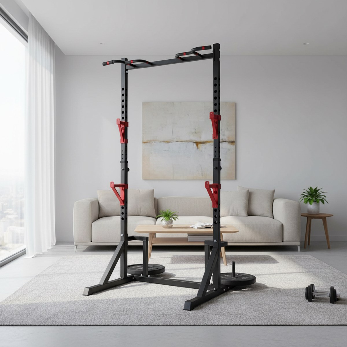 Rack de musculation réglable a - Home Bar Stand avis et prix