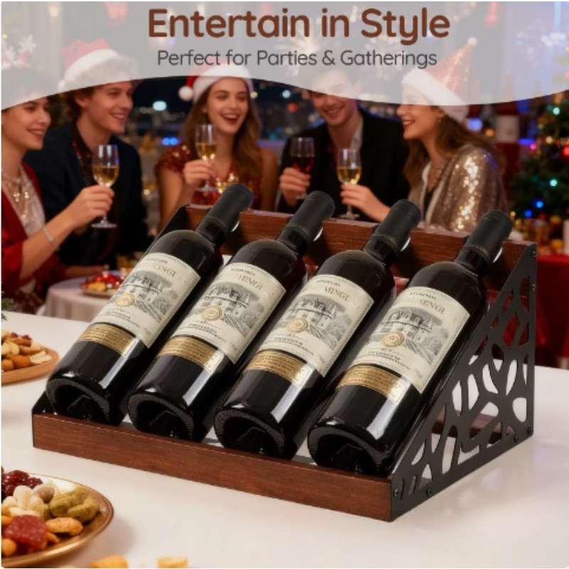 Support à vin en bois pour bar - Home Bar Stand avis et prix