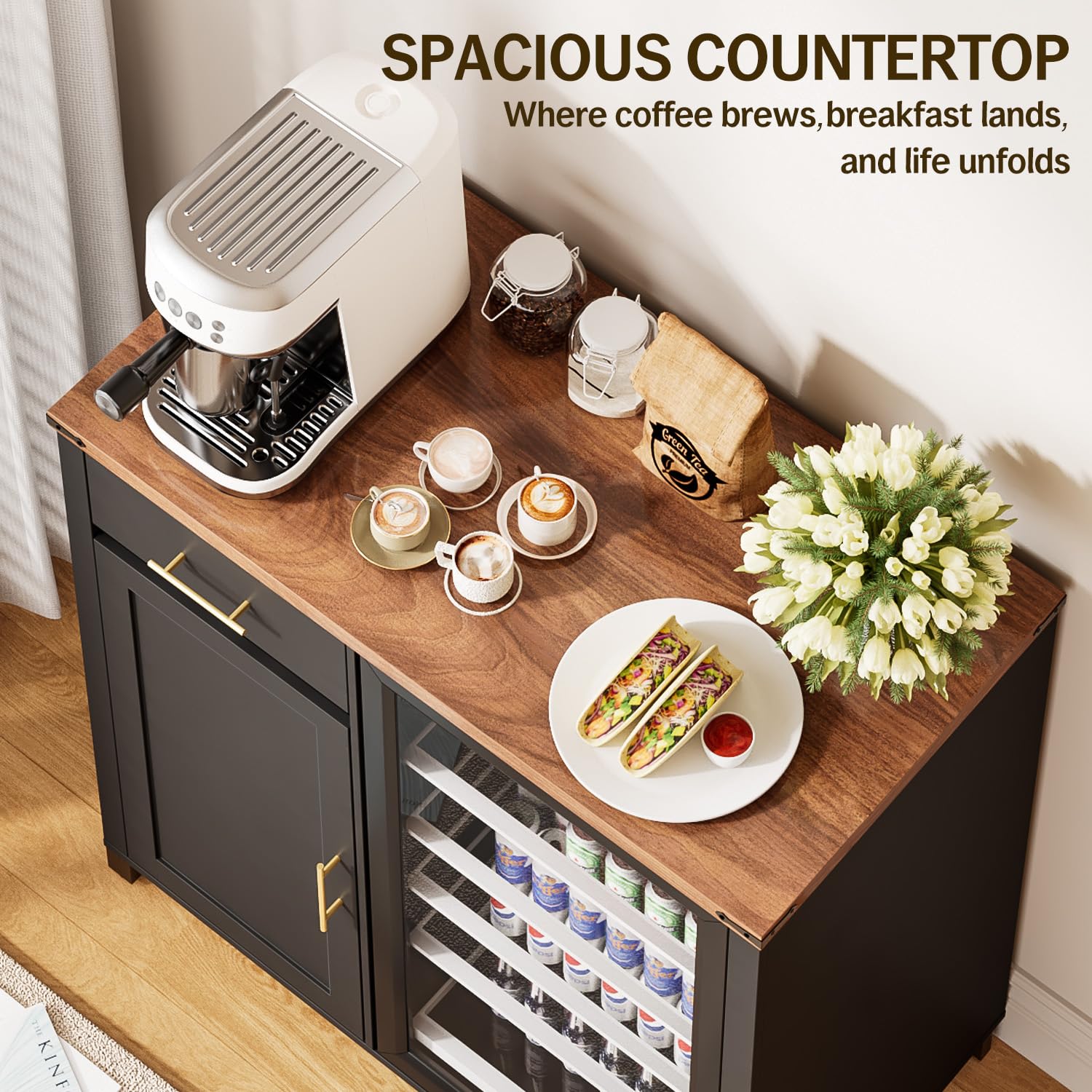 Meuble de bar à café de 39 pou - Home Bar And Fridge avis et prix