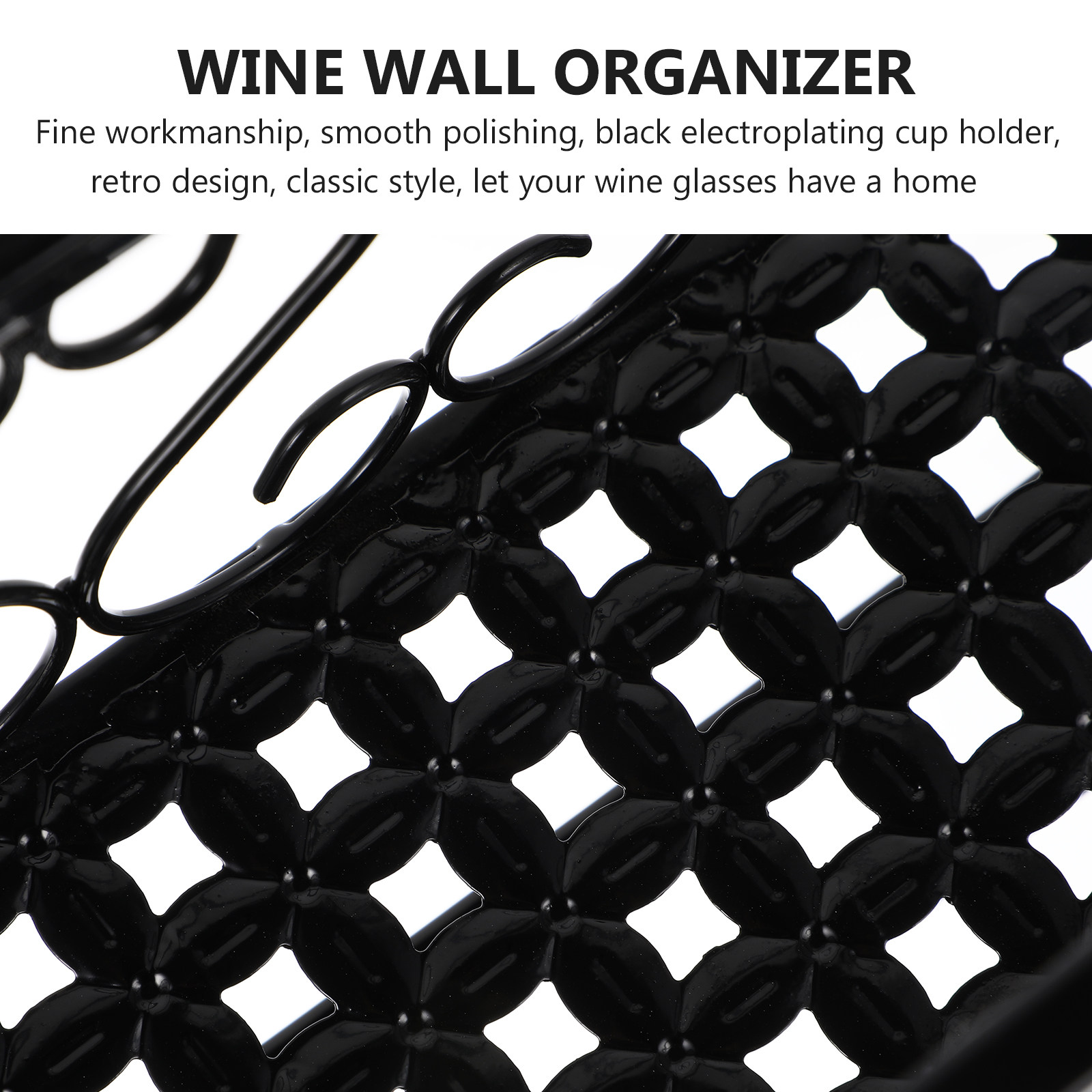 Porte-bouteilles mural en méta - Home Bar Stand avis et prix
