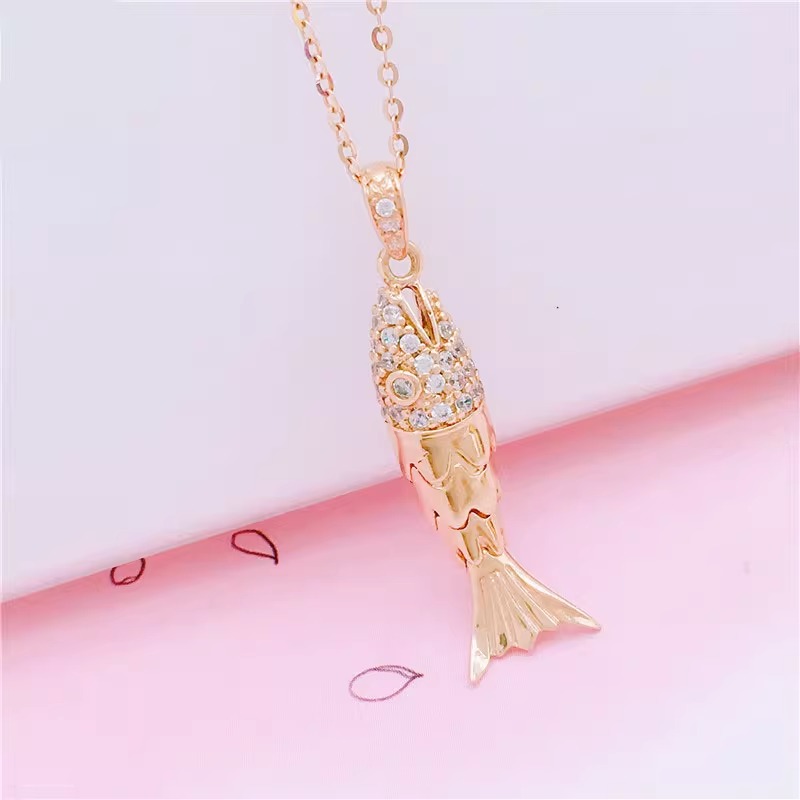 Collier en forme de poisson br - Bar Cart Gold avis et prix