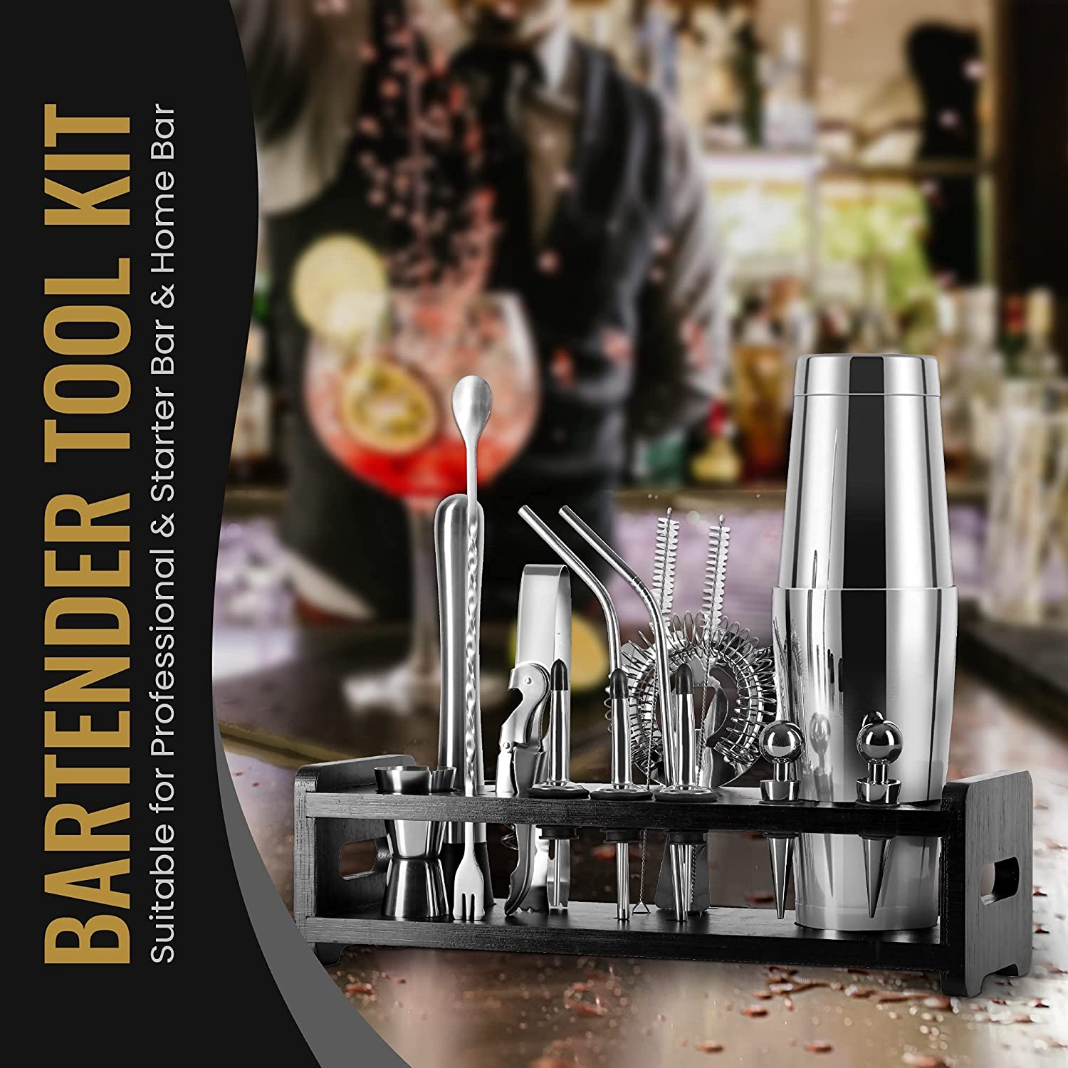 Ensemble de shakers à cocktail - Boston Shaker Set avis et prix