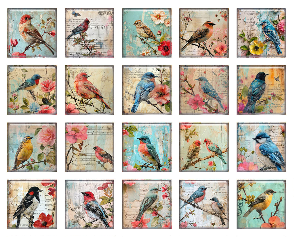 Cabochons en verre vintage, fo - Old Fashioned Glass avis et prix