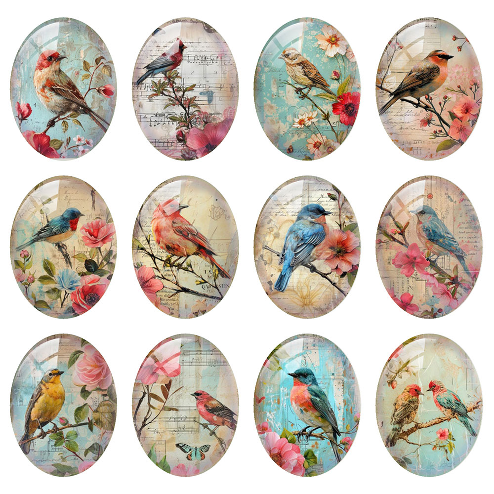 Cabochons en verre vintage, fo - Old Fashioned Glass avis et prix