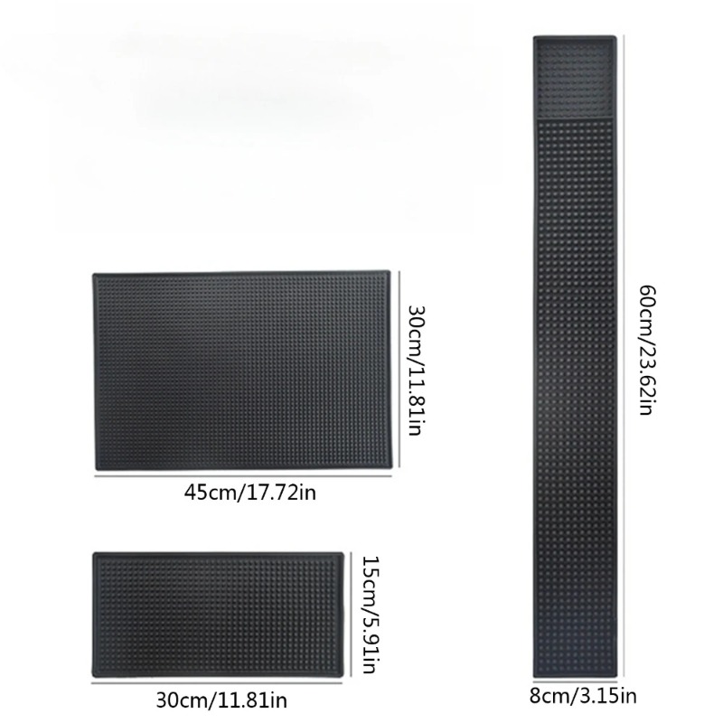 Tapis de bar en caoutchouc, ta - Home Bar Setup avis et prix