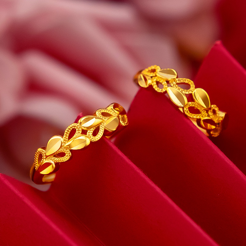 100% 18K or bijoux anneaux pou - Bar Cart Gold avis et prix