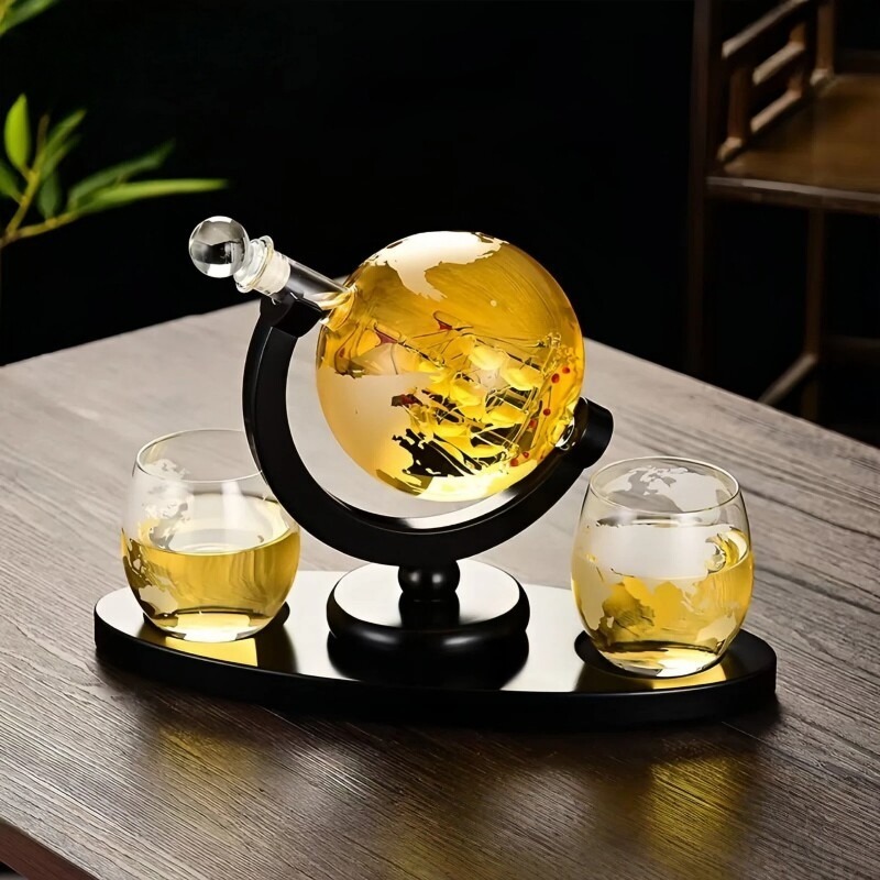 Ensemble de carafe à vin décor - Decanter Globe Set avis et prix